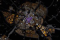 Map of Sneek abstract