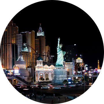 Las Vegas, Las Vegas Boulevard by Night van Gert Hilbink
