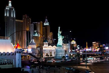 Las Vegas, Las Vegas Boulevard by Night van Gert Hilbink