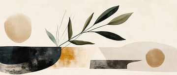 Abstracte samenstelling van Poster Art Shop