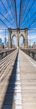 NEW YORK CITY Brooklyn Bridge by Melanie Viola