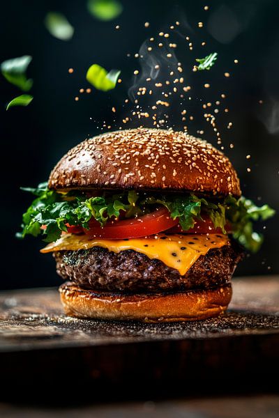Burger indulgence by Poster Art Shop