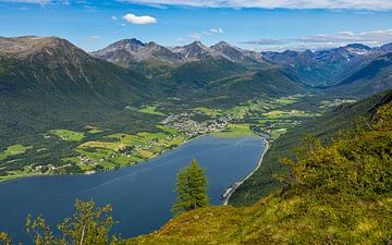 View of the Romsdalsfjord, Norway by Adelheid Smitt