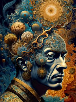 The thinker by Retrotimes