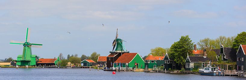 Panorama de la Zaanse Schans, Pays-Bas par Henk Meijer Photography