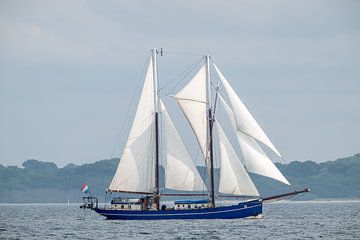 Traditional sailing ship on the Bay of Eckernförde