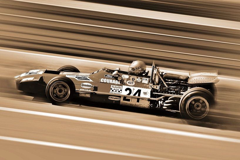 Back to 1970 - De Tomaso 505  (Vintage-Style) by DeVerviersBelgium