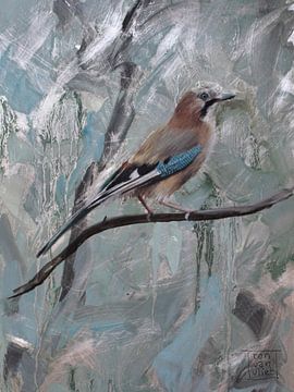 Wintervogel van Ron van Vliet