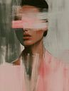 Abstract portrait, contemporary art by Carla Van Iersel thumbnail