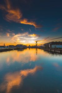 Vlissingen zonsondergang van Andy Troy