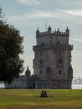 Romantisch samenkomen bij Torre de Belém van Eline Huizenga