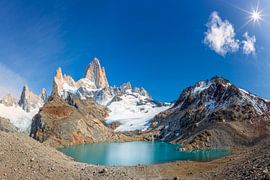 Fitz Roy mit Laguna los tres von Dieter Meyrl