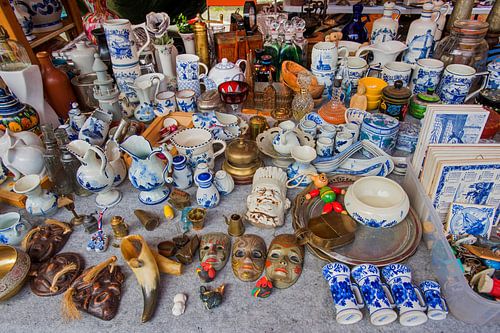 Struinen in een kraam