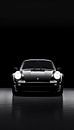Porsche - Zwart-Wit Minimalistische Kunst by Surreal Media thumbnail