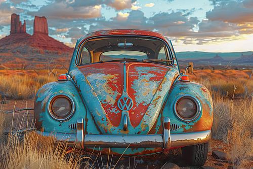 Beetle in the desert