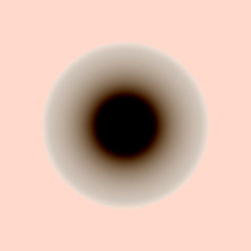 Zon Pastel Roze Kleurverloop Abstracte Kunst