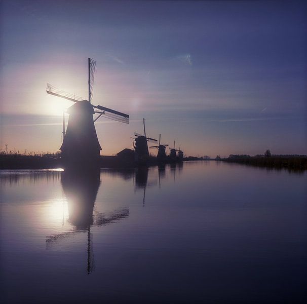 Kinderdijk windmills by Angel Flores