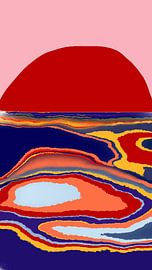 Ein warmer Sommerabend am Meer von Joyce Kuipers