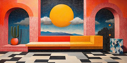 Surrealisme Interieurarchitectuur Architectuur Ontwerp Meetkunde