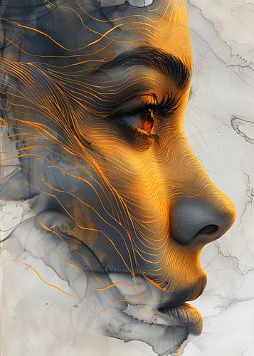 Buitengewone vrouwelijkheid geweven met draden van goud 2