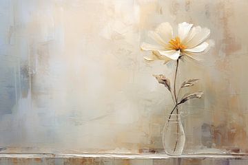 Flower painting by Wonderful Art