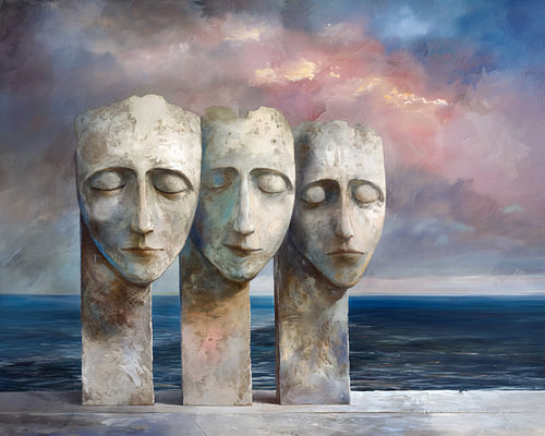 Die Träumer am Meer