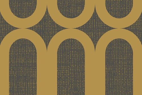 Gouden Boog Abstractie Scandinavië Modern
