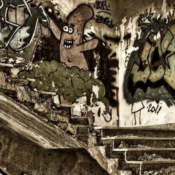 Obergeschoss und Untergeschoss