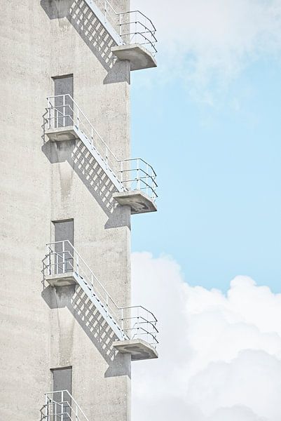 Escalier vers le ciel par David Bleeker
