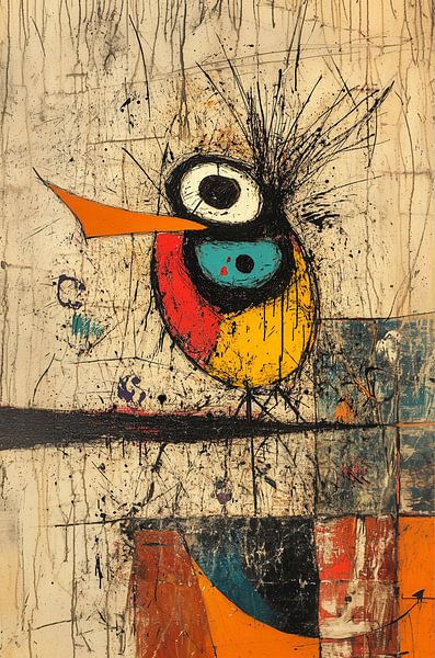 Scribble Bird V par Brigitta Meijer