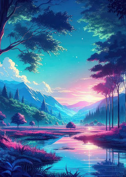 Anime Landscape V1 by artisticdesign1903