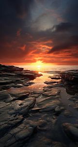 Goldene Stunde am Meer