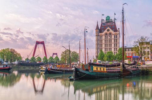 Oude Haven in zacht licht