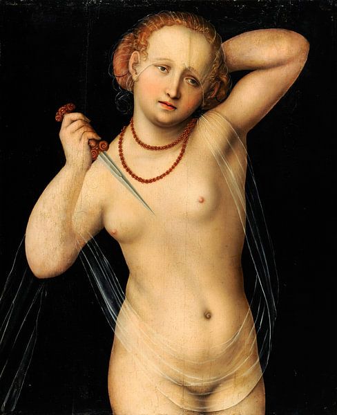 Lucas Cranach.Lucretia von 1000 Schilderijen