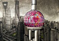 Drawing of Shanghai