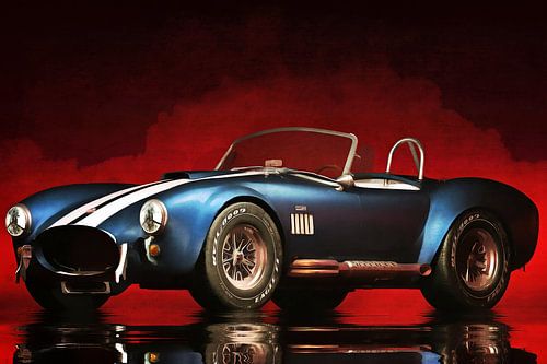 Klassieke auto – Oldtimer Ford Cobra klassieke sportwagen