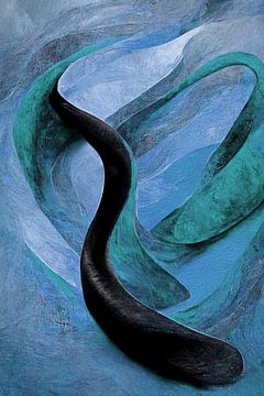 Go with the flow van Gisela - Art for you