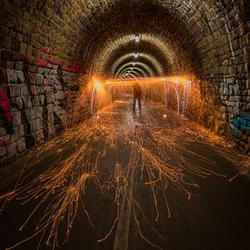 Licht & Vuur in de tunnel van TB-Fotogalerie