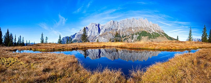 Autumn panorama on the Hochkönig by Christa Kramer