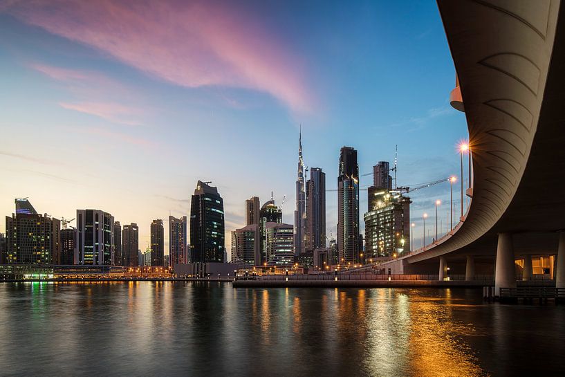 Dubai Business Bay Bridge by Stefan Schäfer