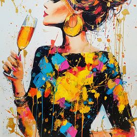 Champagner Glamour von ARTemberaubend