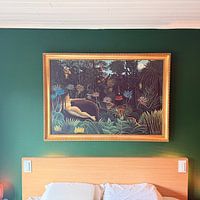 Klantfoto: Henri Rousseau. Le Rêve, op canvas