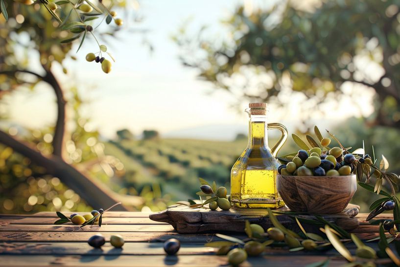 Mediterranean olives by Poster Art Shop