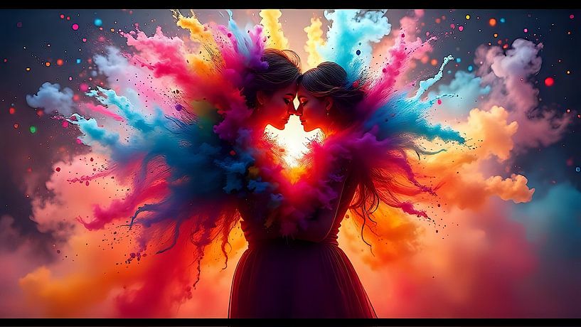Colours of affection by Jean Pierre