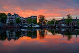 Uitzicht op de Walter Süskindbrug in Amsterdam, 2020 - 12