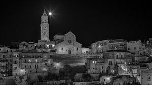 Vollmond über Matera