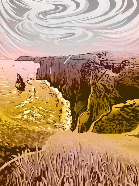 Sunrise over the North Sea by FRESH Fine Art