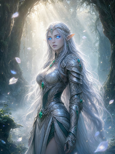 Etherische elfenstrijder