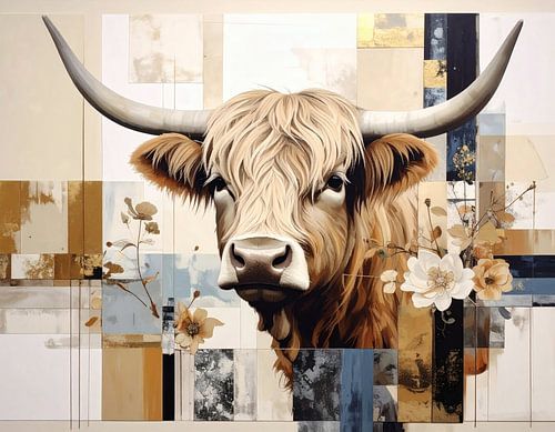 Aarde tinten harmonieus - beige blauw - elegant en rustgevende kleuren