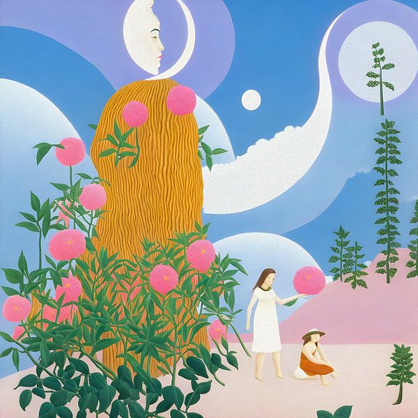 A la lumière de la lune par Artclaud